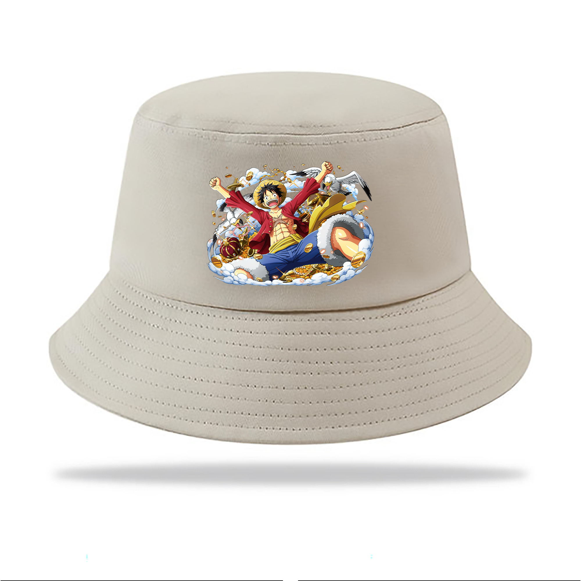 （画像用） ワンピース モンキー・D・ルフィ ONE PIECE Monkey D. Luffy アウトドア日除けバケットハット